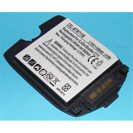 ULTRALAST Ultralast CEL-BTR711B Replacement Casio Boulder C711B Battery CEL-BTR711B